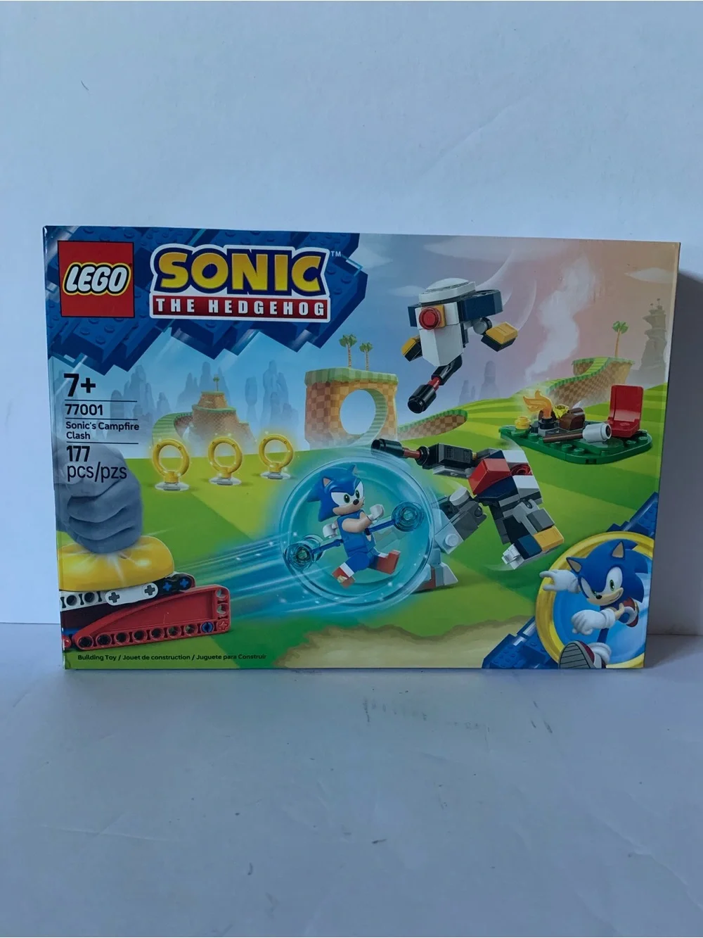 NIB. Lego Sonic The Hedgehog Sonic’s Campfire Clash Playset
